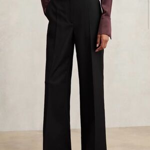 Reiss Hartley wool blend trousers 4